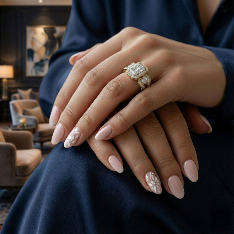  diamond Ring 18k Gold Yellow