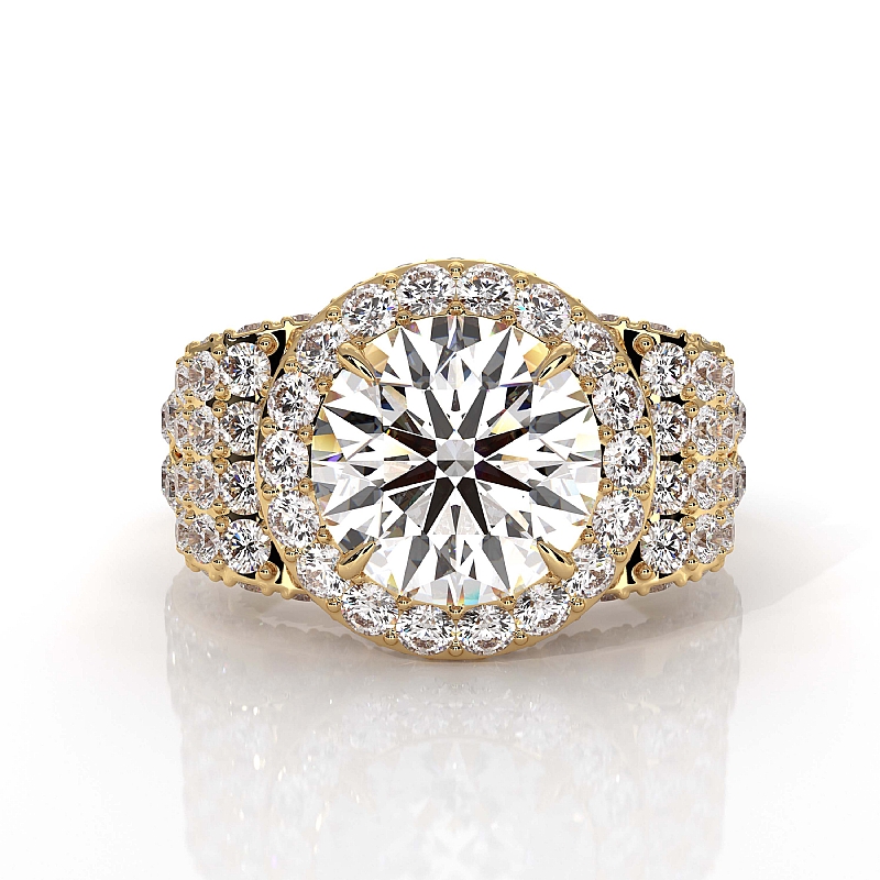  Round diamond  Hot Deals in 18k Gold Yellow