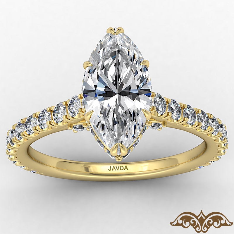  diamond Ring 14k Gold Yellow