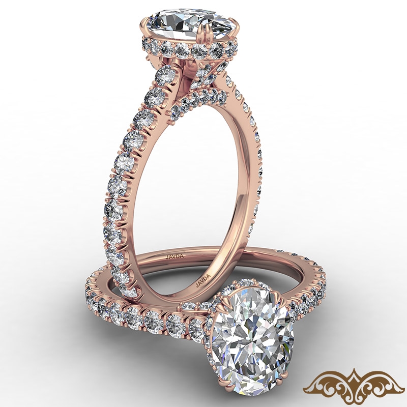  diamond Ring 14k Rose Gold