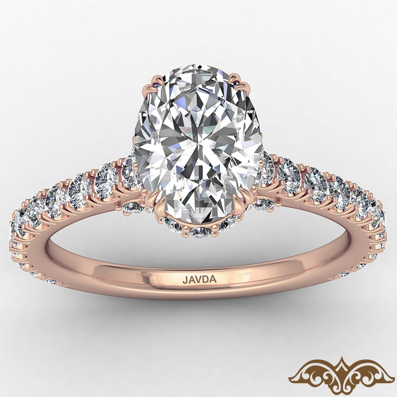  diamond Ring 14k Rose Gold