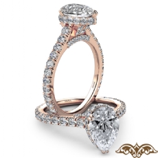  diamond Ring 18k Rose Gold