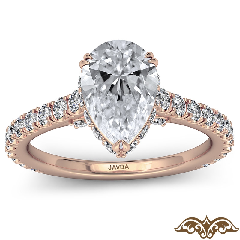  diamond Ring 18k Rose Gold