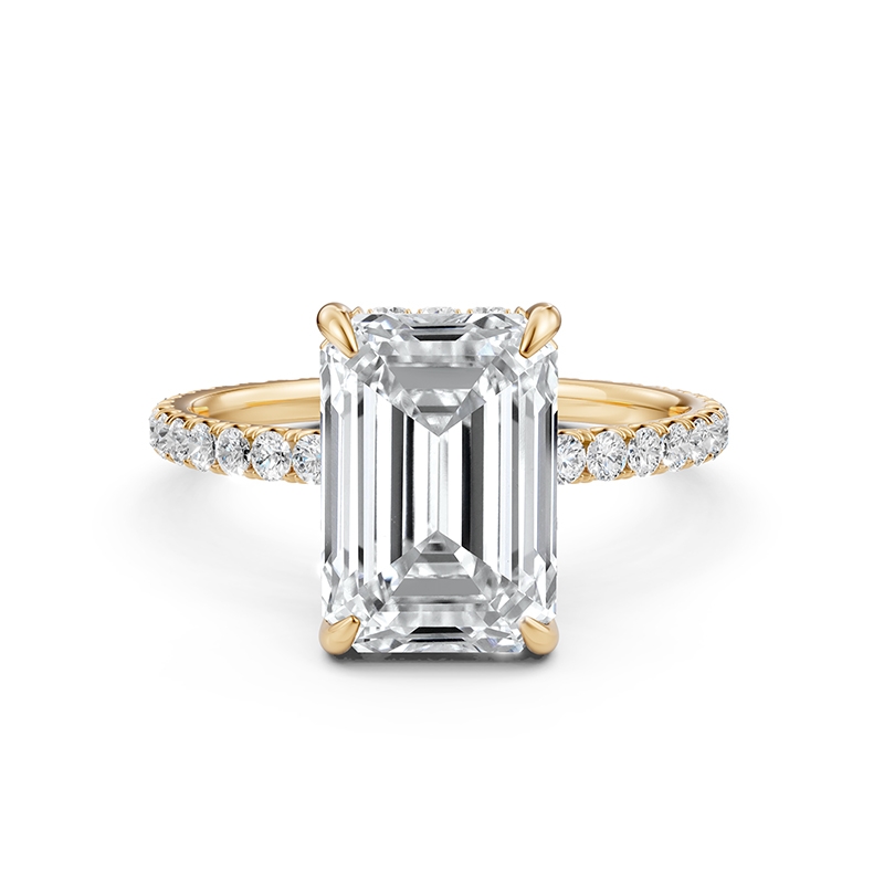  diamond Ring 14k Gold Yellow