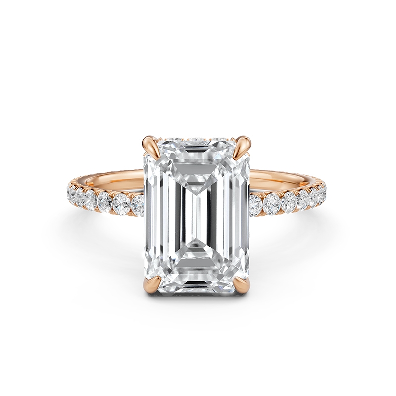  diamond Ring 14k Rose Gold