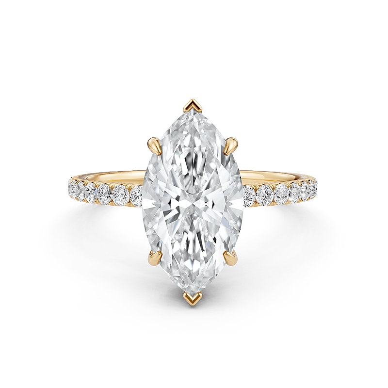  diamond Ring 14k Gold Yellow