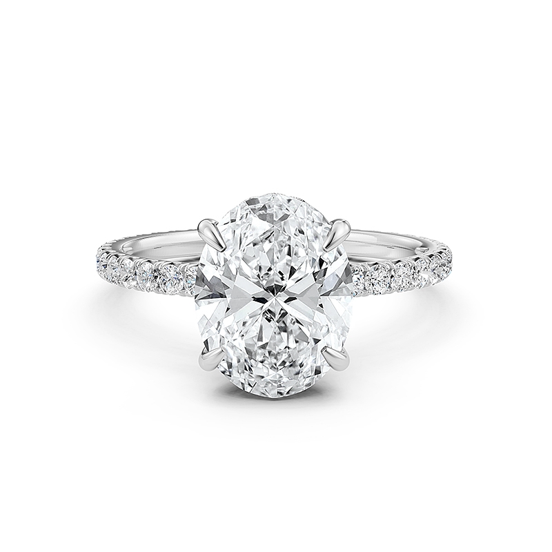  diamond Ring 14k Gold White