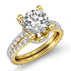  diamond Ring 18k Gold Yellow