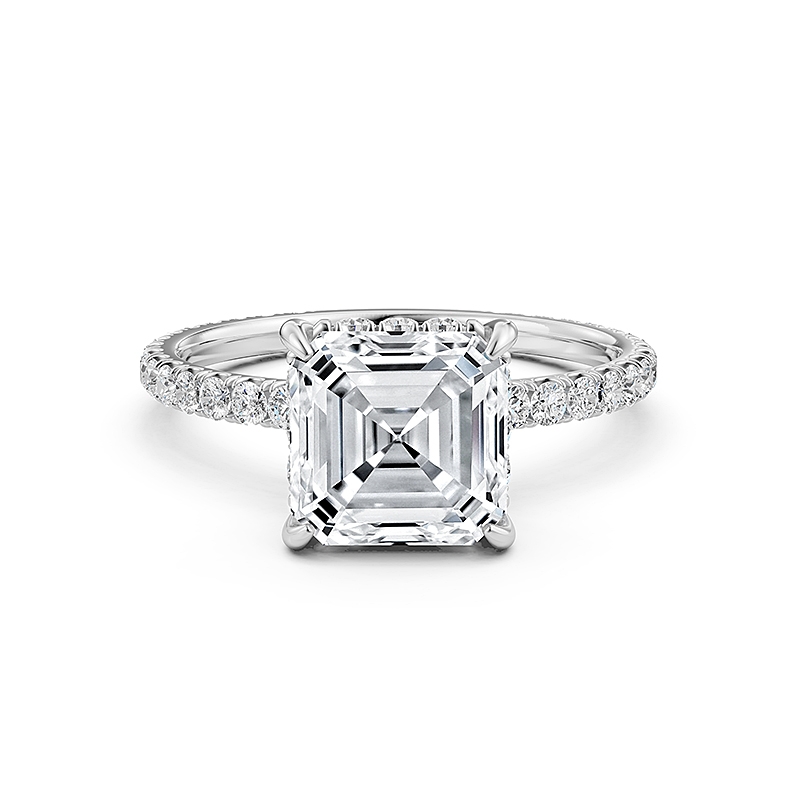  diamond Ring 14k Gold White