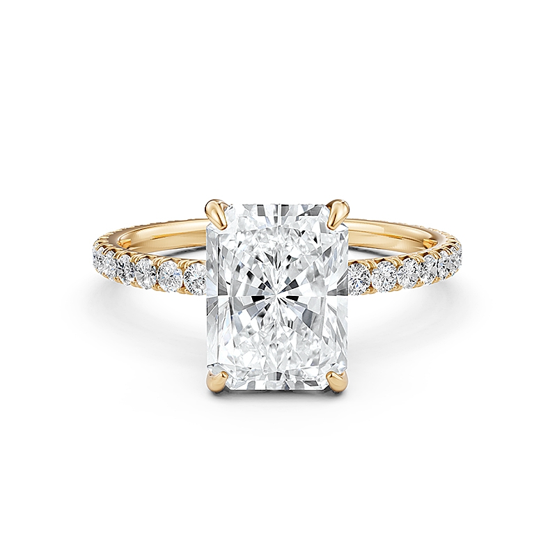  diamond Ring 14k Gold Yellow