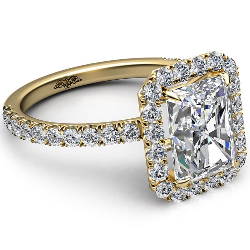  diamond Ring 14k Gold Yellow