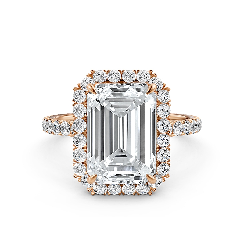  diamond Ring 14k Rose Gold