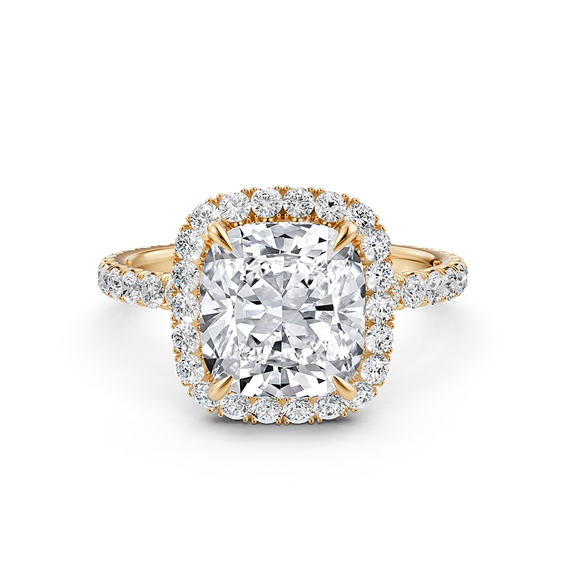  diamond Ring 14k Gold Yellow