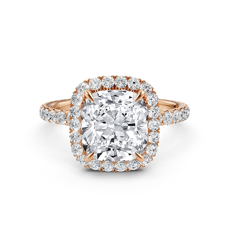  diamond Ring 14k Rose Gold