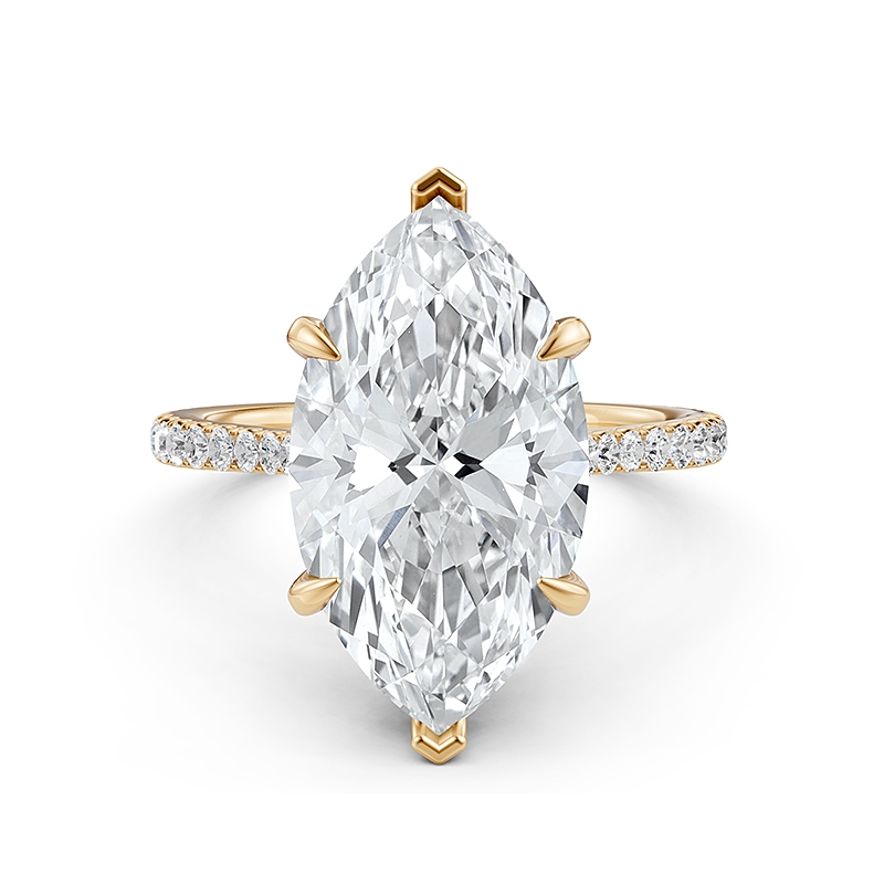  diamond Ring 14k Gold Yellow