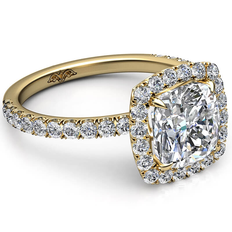  diamond Ring 14k Gold Yellow