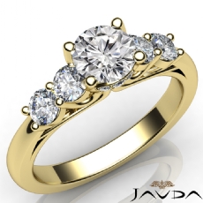  diamond Ring 18k Gold Yellow