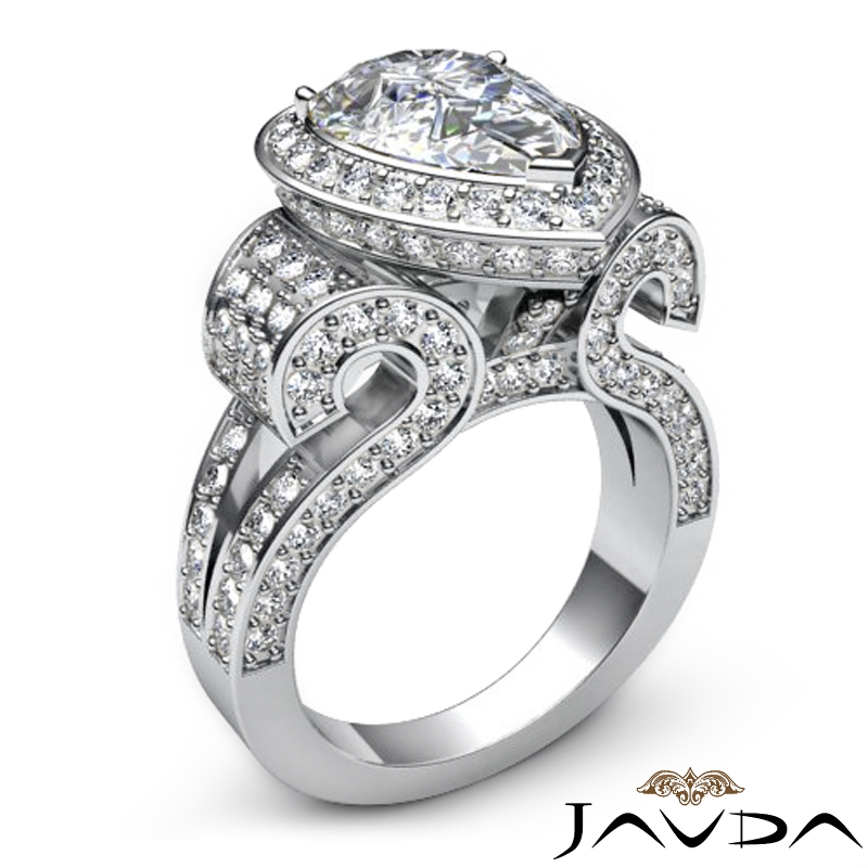  diamond Ring 14k Gold White