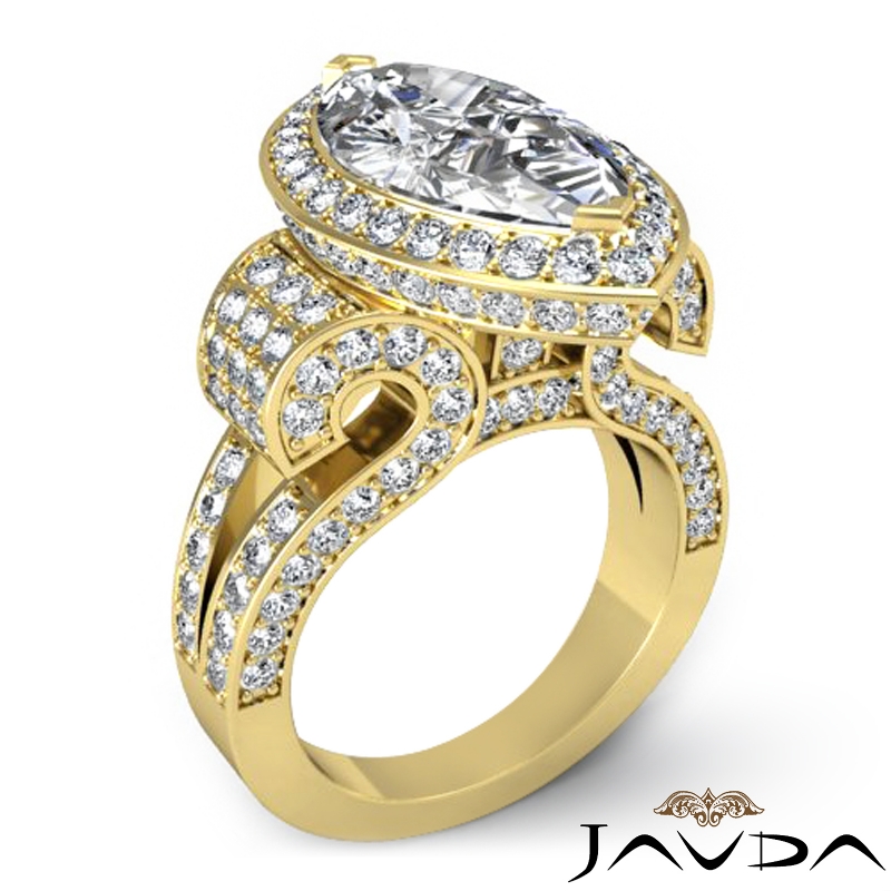  diamond Ring 14k Gold Yellow