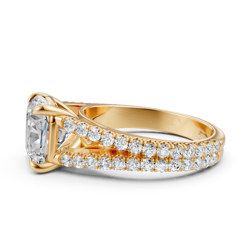  diamond Ring 14k Gold Yellow