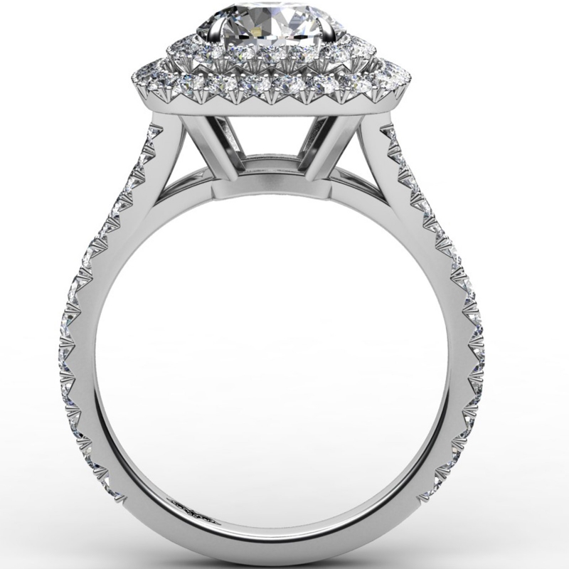  diamond Ring 14k Gold White