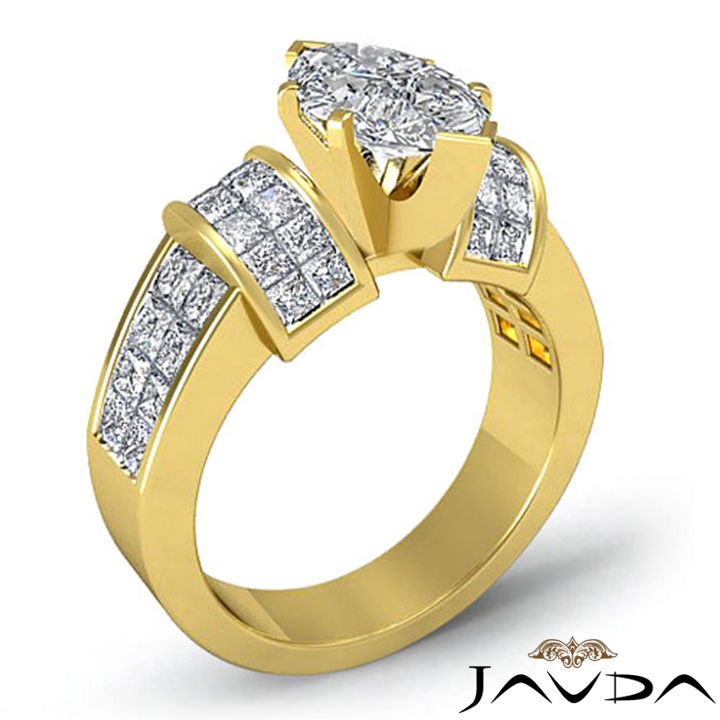  diamond Ring 14k Gold Yellow