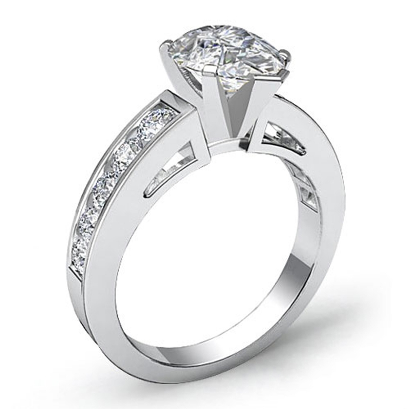  diamond Ring 14k Gold White