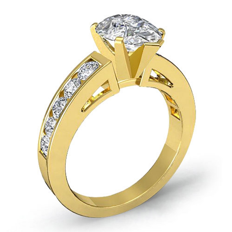  diamond Ring 14k Gold Yellow
