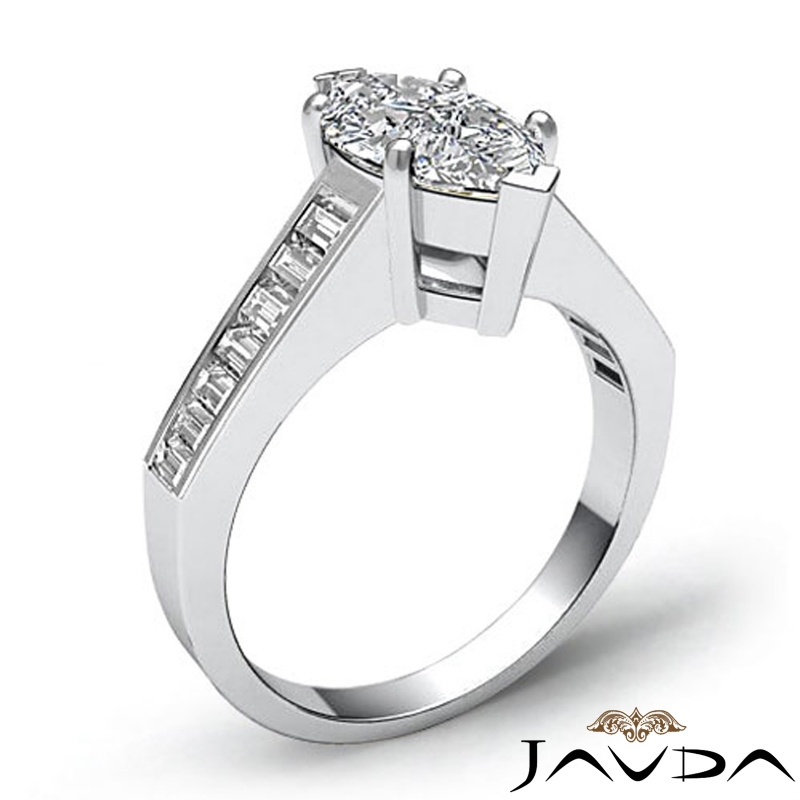  diamond Ring 14k Gold White