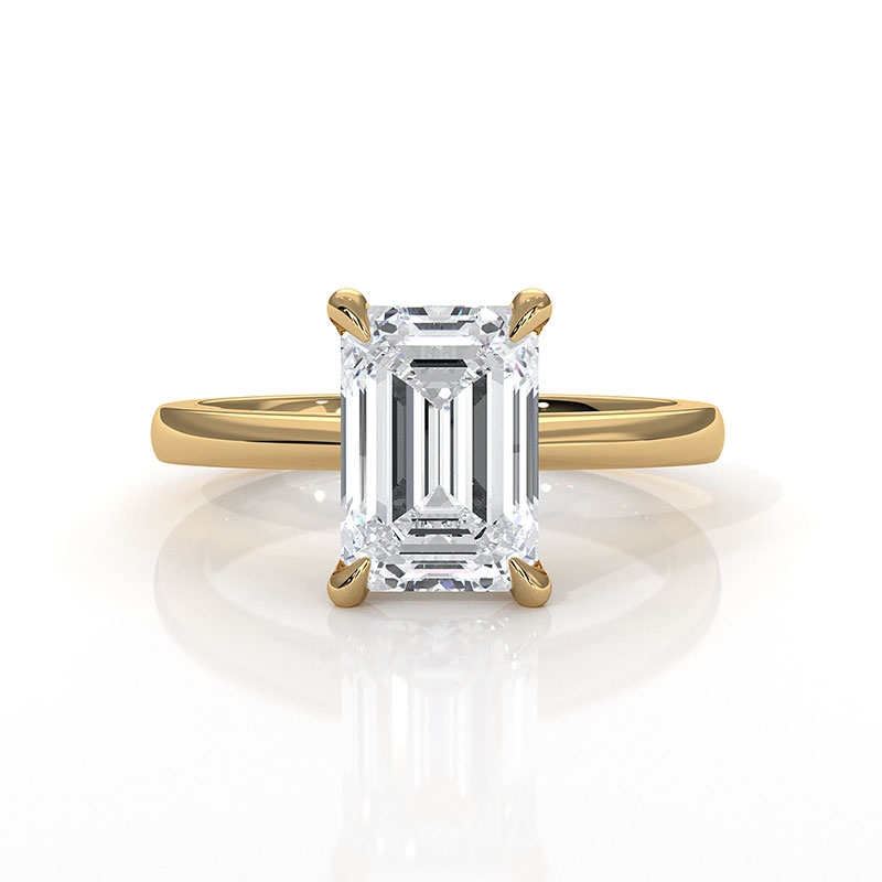  diamond Ring 14k Gold Yellow