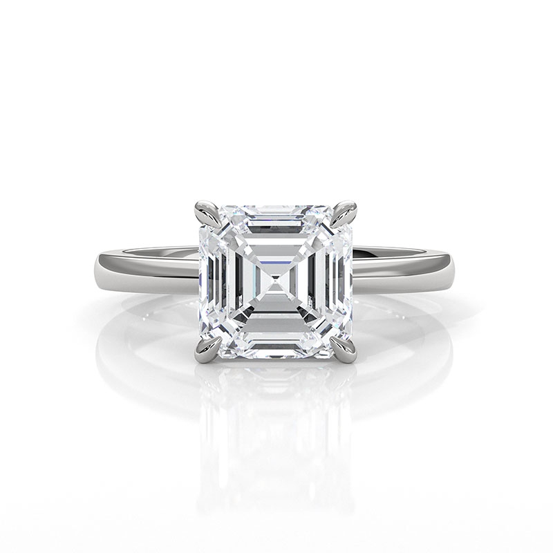  diamond Ring Platinum 950