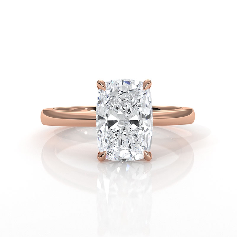  diamond Ring 18k Rose Gold