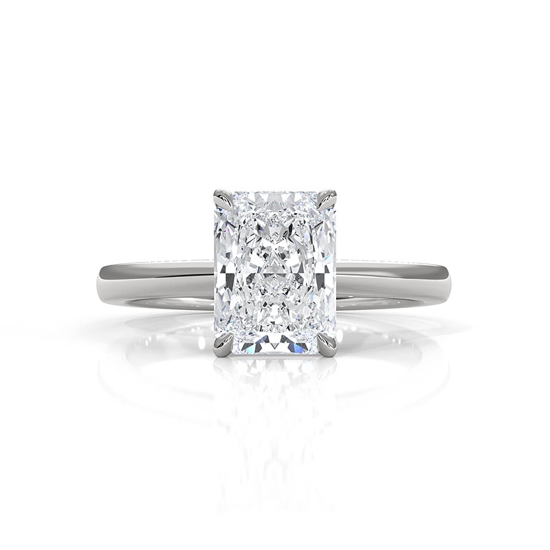  diamond Ring 14k Gold White