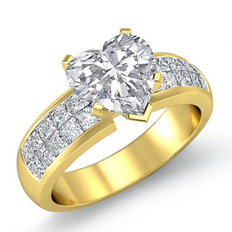  diamond Ring 14k Gold Yellow