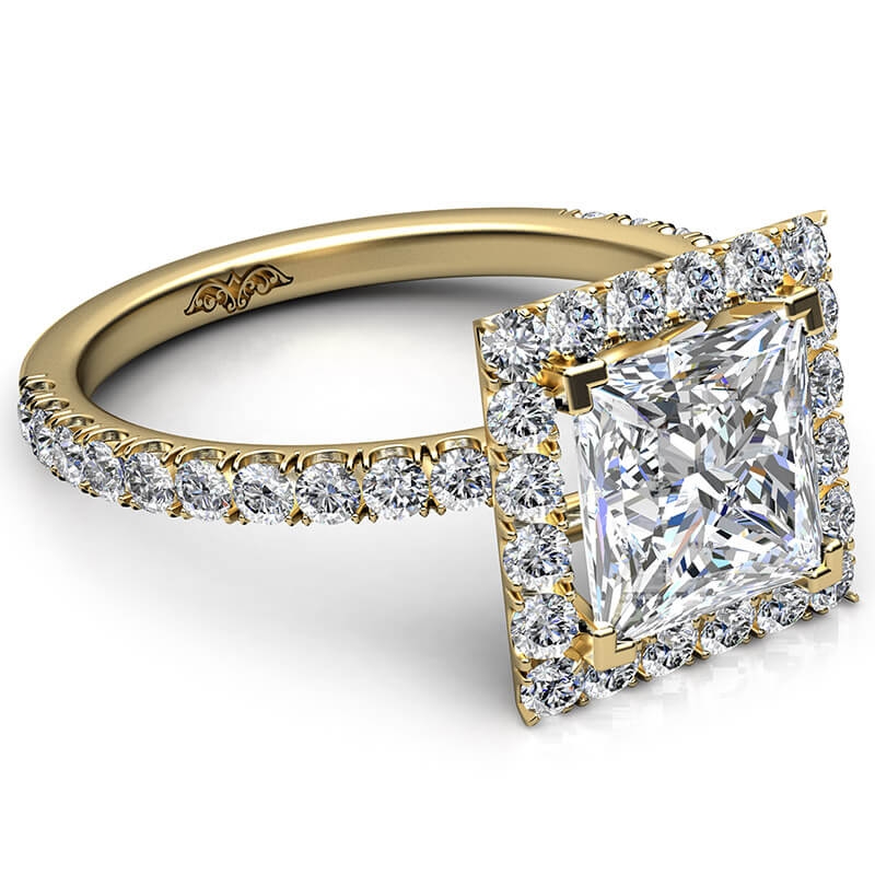  diamond Ring 14k Gold Yellow