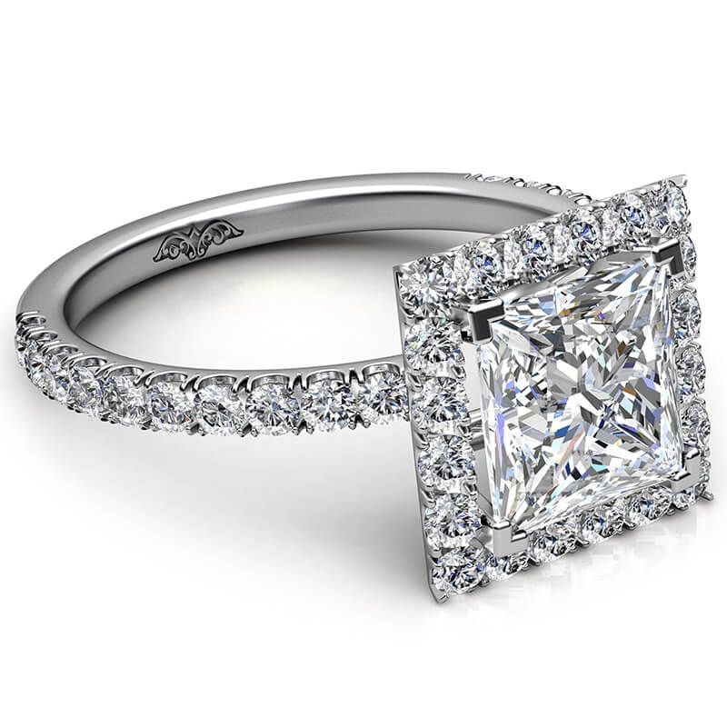  diamond Ring 14k Gold White