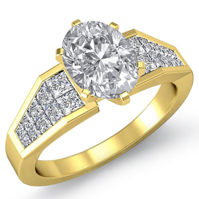  diamond Ring 14k Gold Yellow