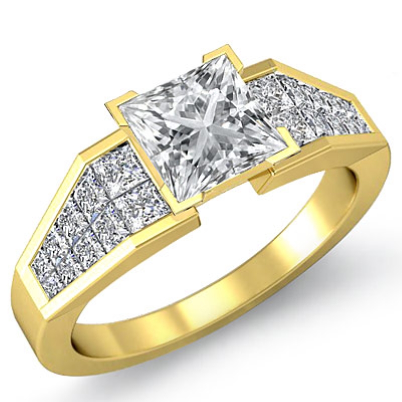  diamond Ring 14k Gold Yellow