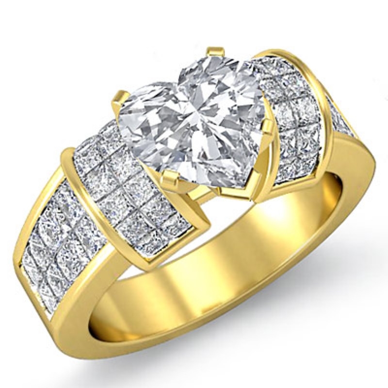  diamond Ring 14k Gold Yellow