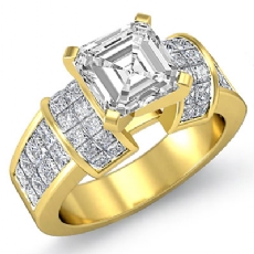  diamond Ring 18k Gold Yellow
