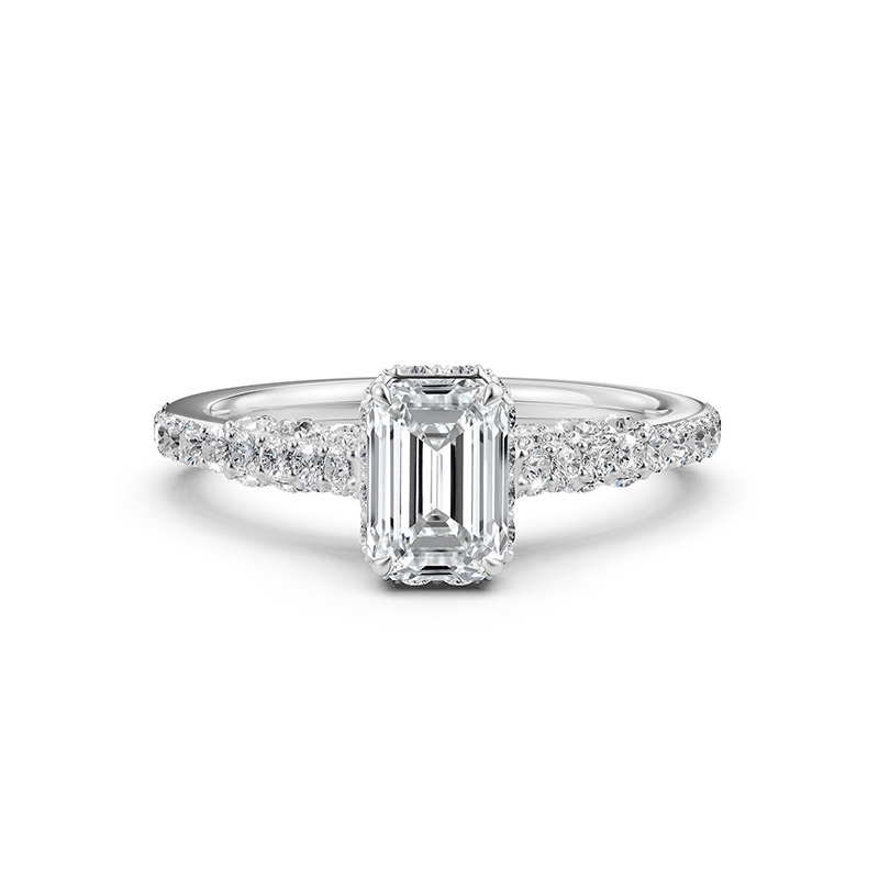  diamond Ring 14k Gold White