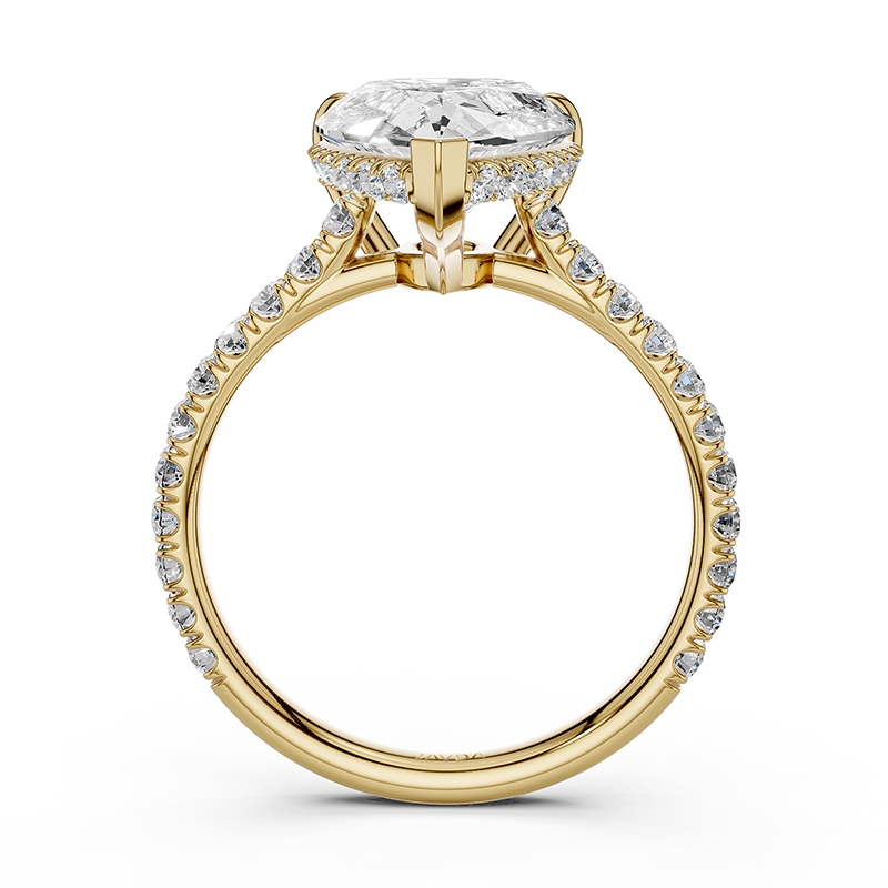  diamond Ring 14k Gold Yellow