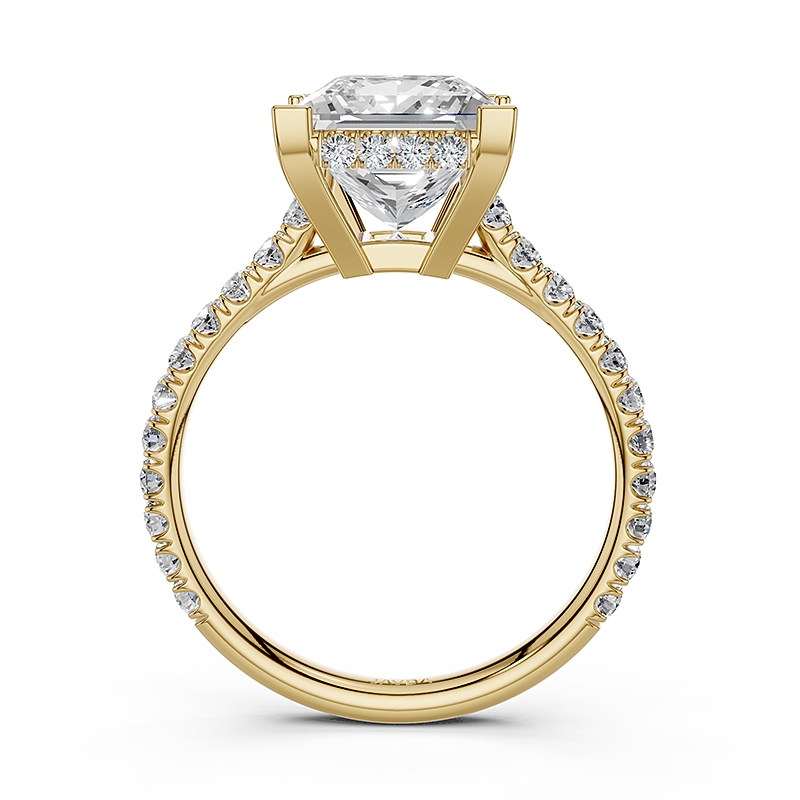  diamond Ring 14k Gold Yellow