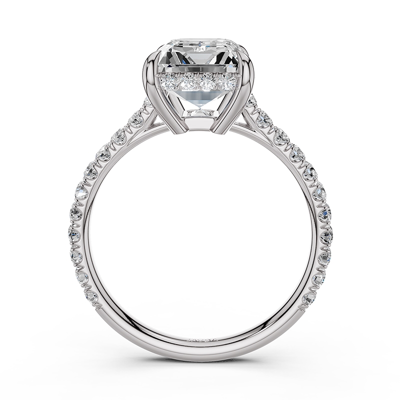  diamond Ring 14k Gold White