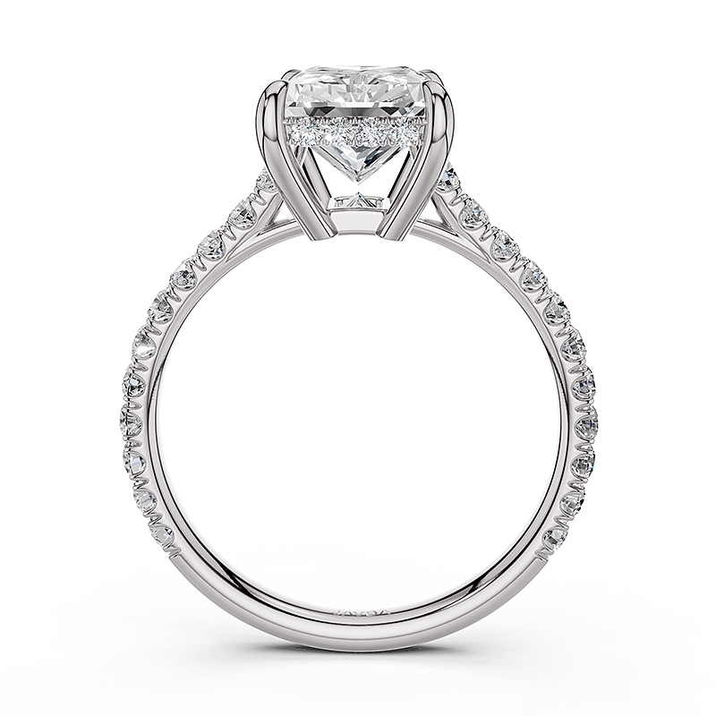  diamond Ring 14k Gold White