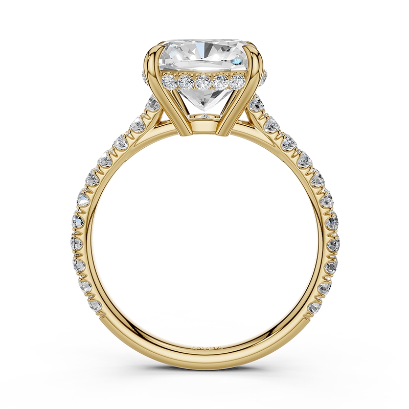  diamond Ring 14k Gold Yellow