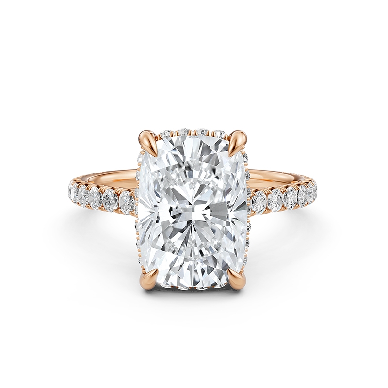  diamond Ring 18k Rose Gold