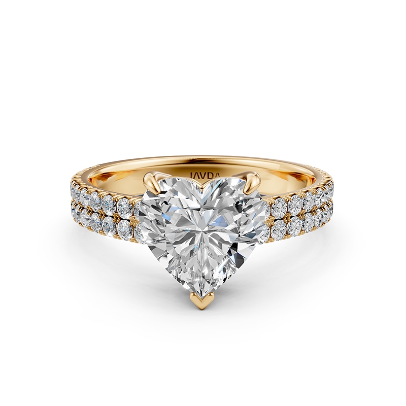  diamond Ring 18k Gold Yellow