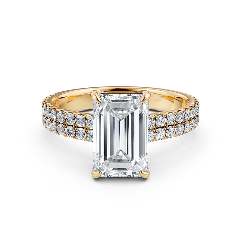  diamond Ring 14k Gold Yellow