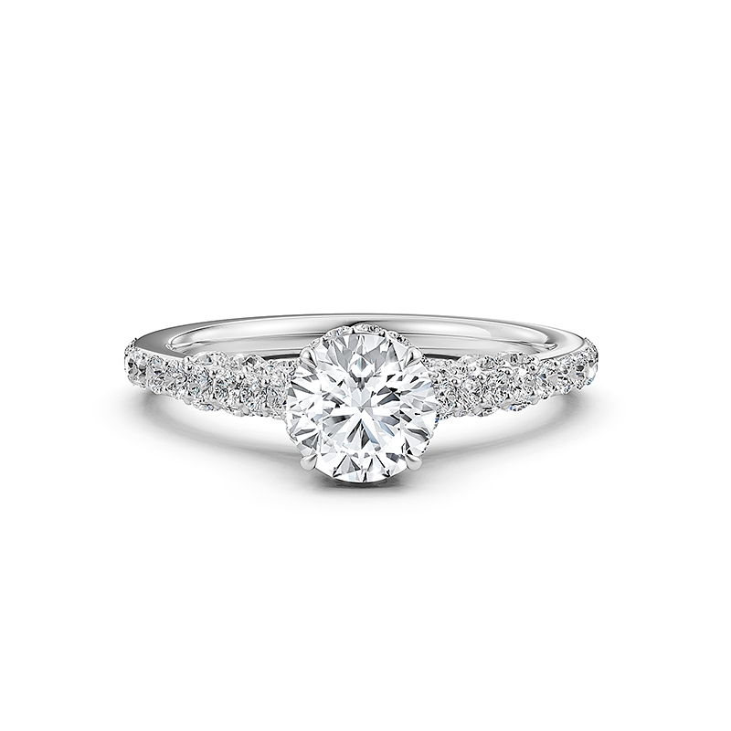  diamond Ring 14k Gold White